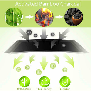 5PCS Air Purifying Bags | Activated Bamboo Charcoal Freshener | For Car Home Shoes | 200g