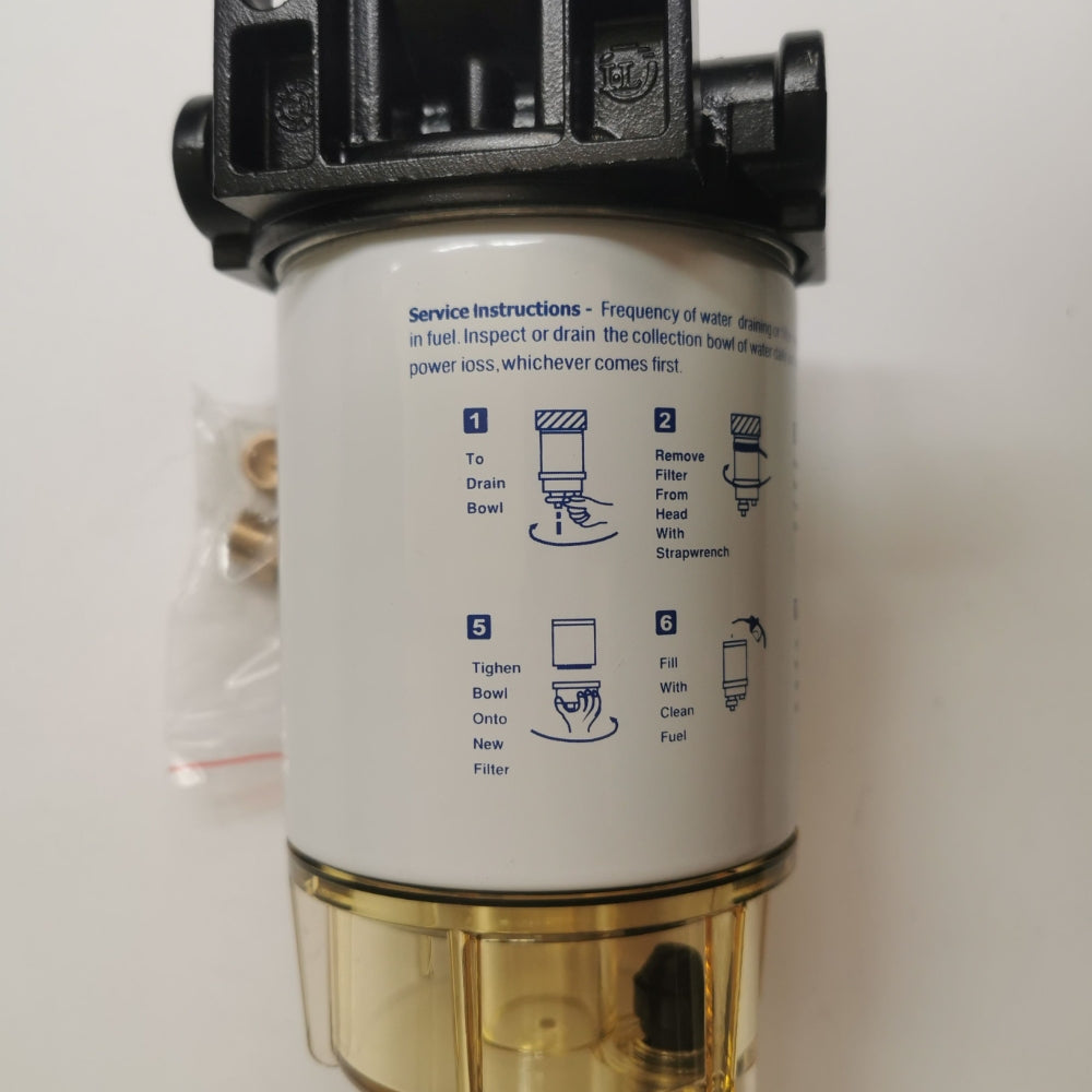 Boat Fuel Filter | Fuel Water Separator | Mercury/Yamaha - MARINE/OUTBOARD | 10 Micron
