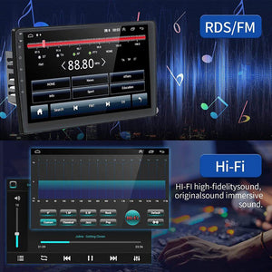 9" Car Radio 2 DIN | GPS FM RDS WIFI | With Rear Camera | For Android Auto IOS CarPlay