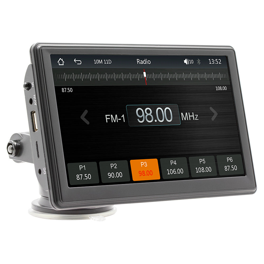 7-inch Portable Wireless Car Radio | Auto Stereo | Apple CarPlay | Android Bluetooth + Cam