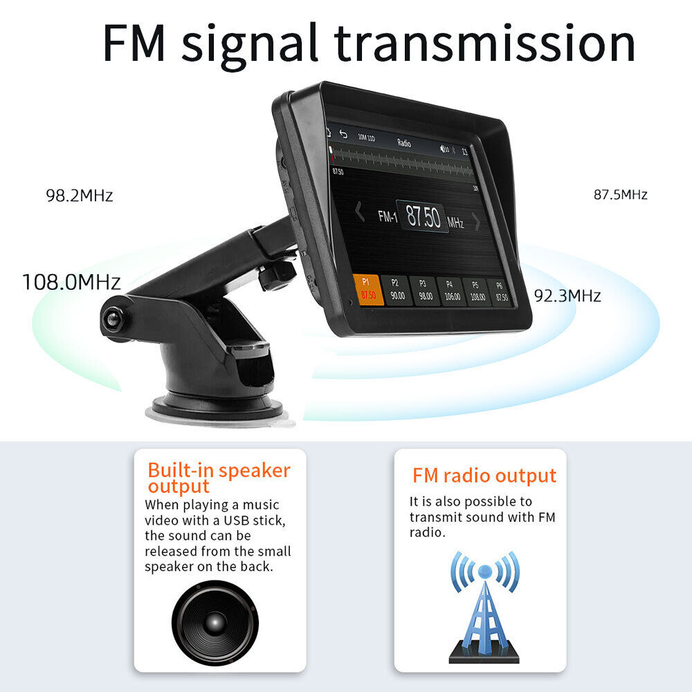 7" Wireless CarPlay Stereo | Android Auto | Touch Screen | Car Radio | AU Version