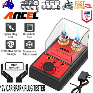 Ancel 12V Car Spark Plug Tester | Auto Ignition System Tester | Diagnostic Test Tool