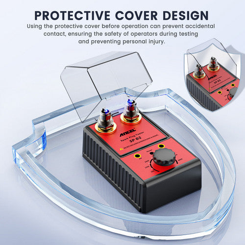 Ancel 12V Car Spark Plug Tester | Auto Ignition System Tester | Diagnostic Test Tool