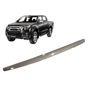 Black Car Chrome Front Bonnet Hood Trim Line | For ISUZU D-Max Dmax & MU-X