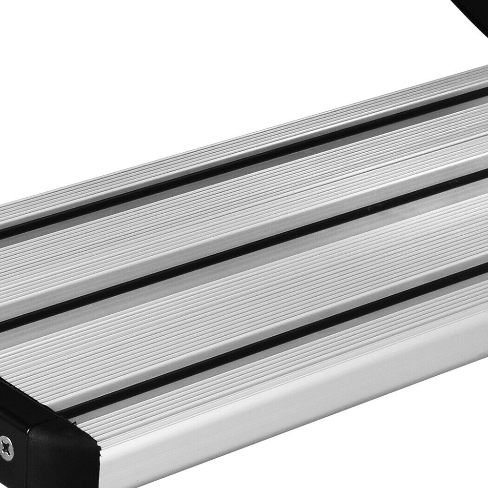 Aluminium Double Caravan Step | Pull Out Folding Steps | For Road RV Camper Trailer