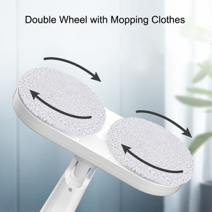 Cordless Electric Spin Mop | 6 Mop Heads | 5-in-1 Floor Polisher Sweeper Scrubber Washer