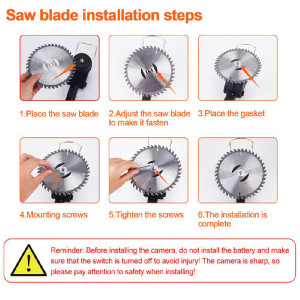 3-in-1 Cordless Grass Trimmer | Lawn Brush Cutter | Whipper Snipper with 1 Battery