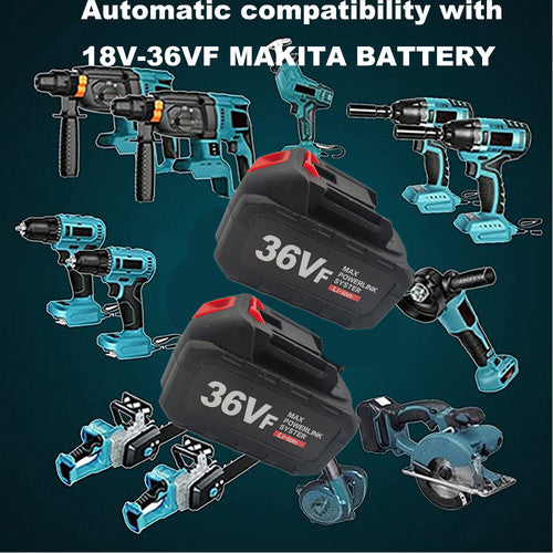 2x 7.0Ah 18V-36VF Li-ion Battery | Makita Battery LXT | BL1850 | BL1860B | BL1830 | BL1815