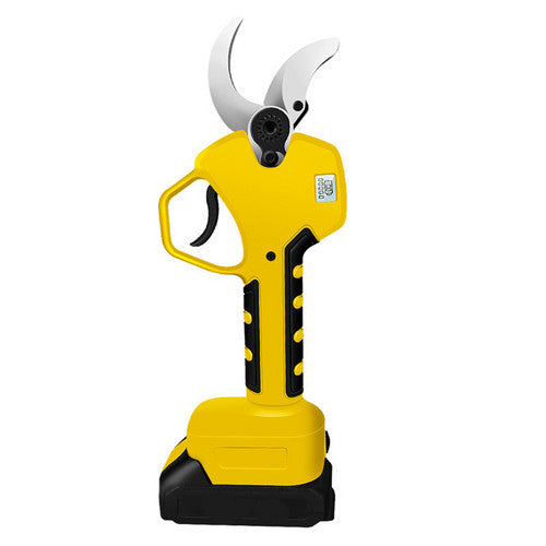 Cordless Brushless 4 Pole Pruning Shear Secateur | Bush Cutter | Yellow