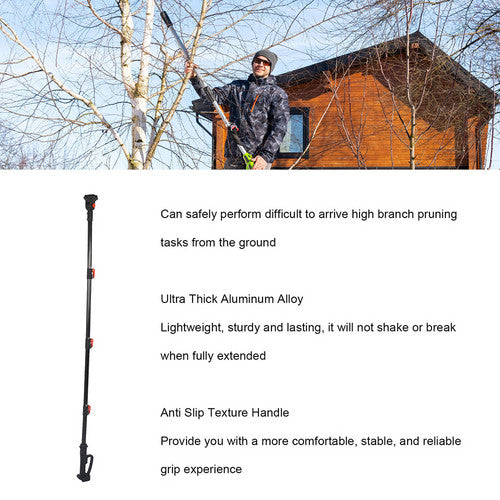 Cordless Brushless 4 Pole Pruning Shear Secateur | Bush Cutter | Yellow