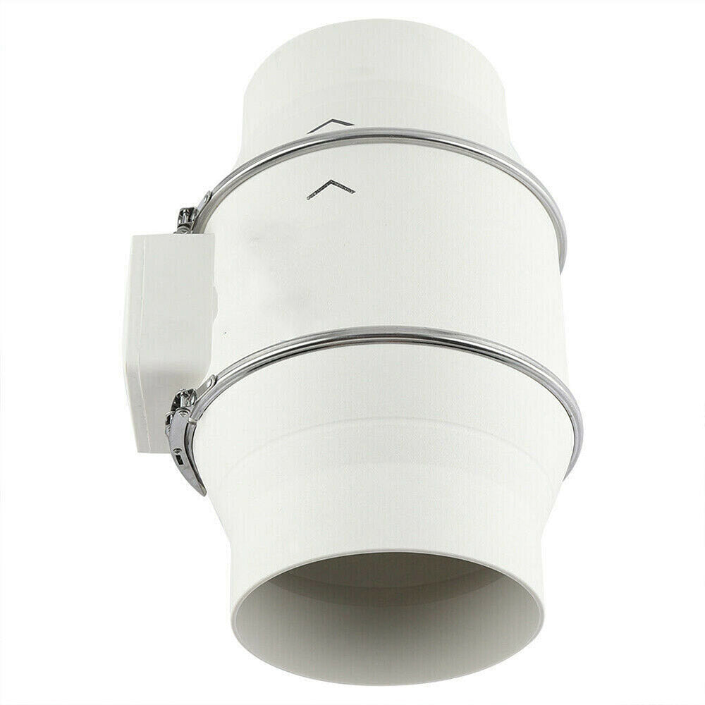 Extractor Fan | 8" Inch | Remote Duct | Hydroponic Air Circulation | Exhaust Vent