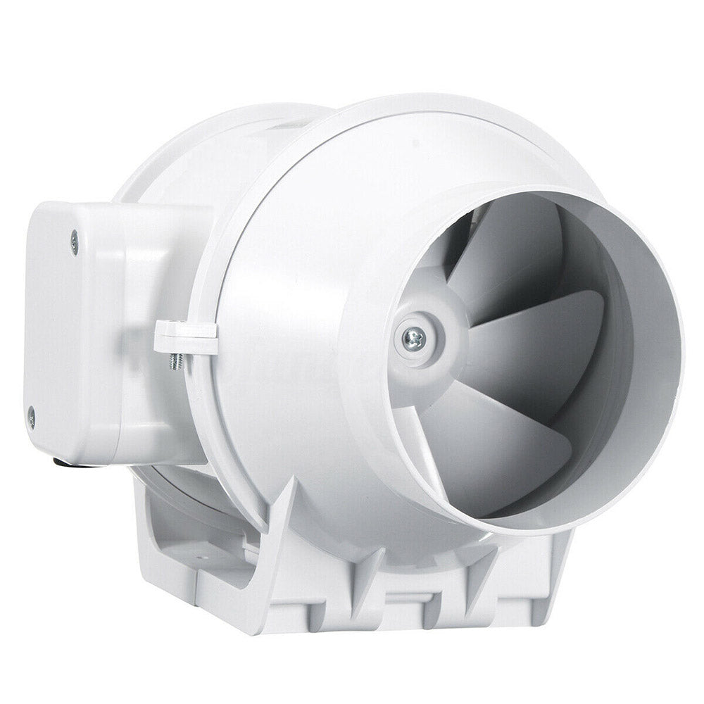 Extractor Fan | 8" Inch | Remote Duct | Hydroponic Air Circulation | Exhaust Vent