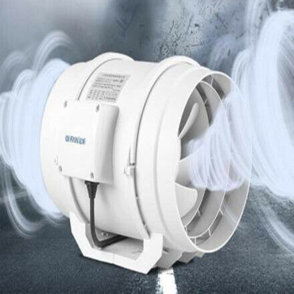 Extractor Fan | 8" Inch | Remote Duct | Hydroponic Air Circulation | Exhaust Vent