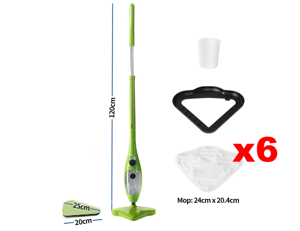 Steam Mop Handheld Carpet Cleaner | High Pressure Steamer | Floor Cleaning | 1300W