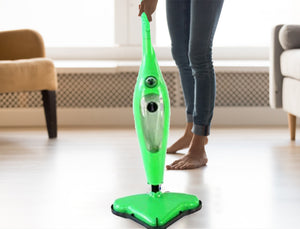 Steam Mop Handheld Carpet Cleaner | High Pressure Steamer | Floor Cleaning | 1300W