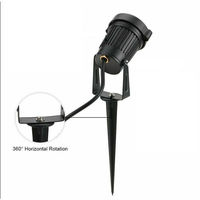 10PCS LED Spotlights Landscape | Warm Light Lamp | Waterproof Outdoor Garden Yard | 12V