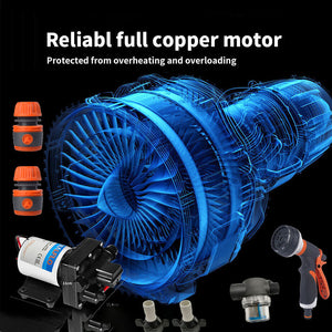 12V SEALFLO Water Pump | High Pressure Self-Priming | RV | Camping | Boat | 70PSI 11.3L/M