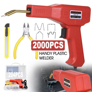 Plastic Welder Garage Tool | Hot Staple Bumper Repair Welding Machine Kit