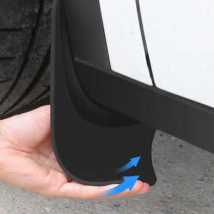 4Pcs Mud Flaps Splash Guards | Fender for Tesla Model 3 | Front & Rear TPE Mudguard