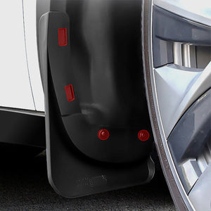 4Pcs Mud Flaps Splash Guards | Fender for Tesla Model 3 | Front & Rear TPE Mudguard