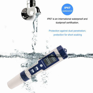 7-in-1 PH Meter | Water Quality Tester Pen | Bestway Surface Skimmer