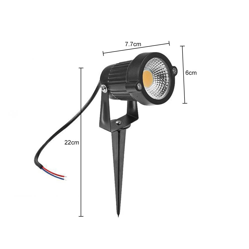 10PCS 12V LED Waterproof Outdoor Garden Spotlights | Landscape Light | Flood Lights