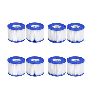 8PCS Replacement Bestway VI Filter Cartridge | Inflatable Lay-Z-Spa Filters | 58323