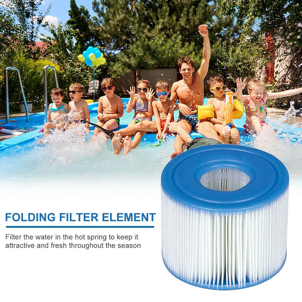 8PCS Replacement Bestway VI Filter Cartridge | Inflatable Lay-Z-Spa Filters | 58323