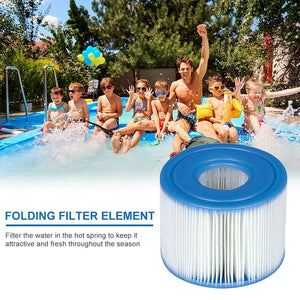 8PCS Replacement Bestway VI Filter Cartridge | Inflatable Lay-Z-Spa Filters | 58323