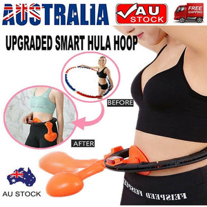 Smart Auto-Spinning Hula Hoop | Lose Weight Exercise | Detachable Portable LCD AU