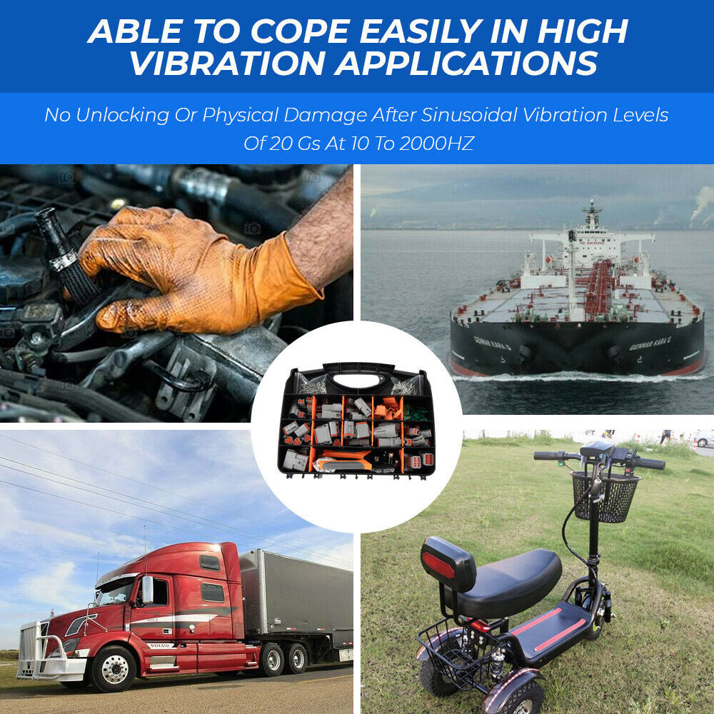 1000PCS Deutsch DT Connector Plug Kit | With Genuine Deutsch Crimp Tool | Auto Marine