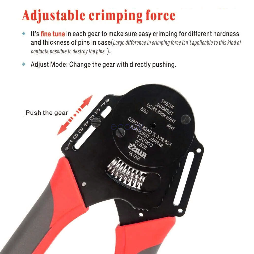 Black 1700X Deutsch DT Connector Kit | Genuine Deutsch Crimp Tool | Auto Marine