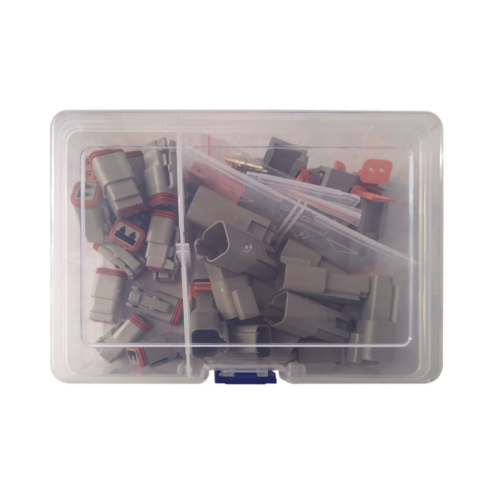 117PCS Deutsch Kit | DT 2-Way Series Connector Plug | Waterproof Auto Marine | 2-Pin
