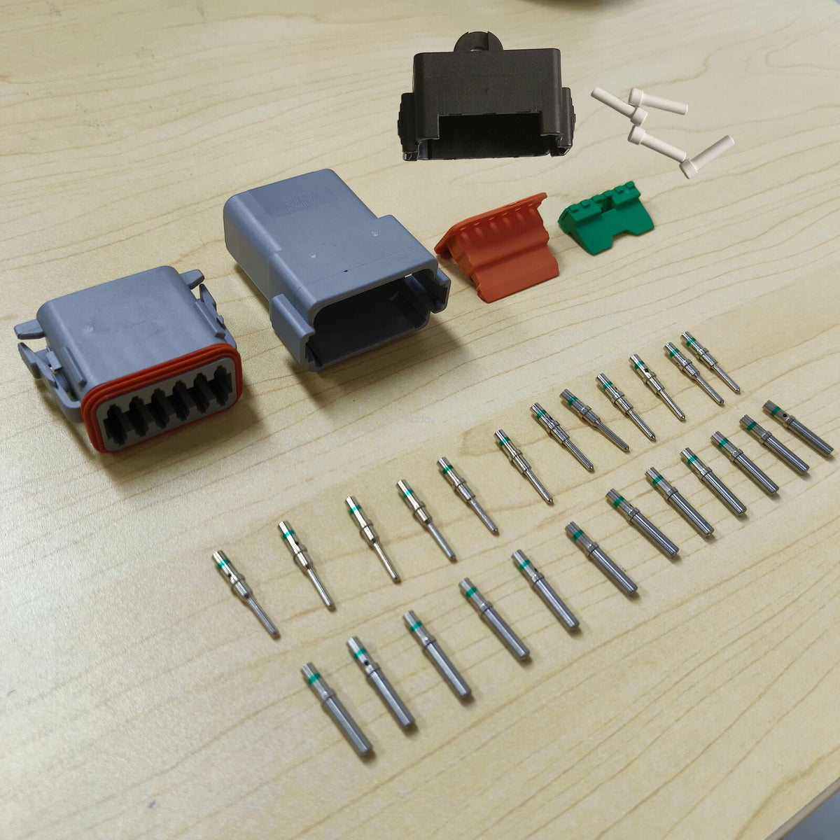 Deutsch 12-Way Electrical Connector | Waterproof Plug Kit | DT Series | Secure Connection