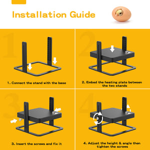 40°C to 70°C Adjustable Chick Brooder Heating Plate | Chicken Coop Duck Poultry Brooder