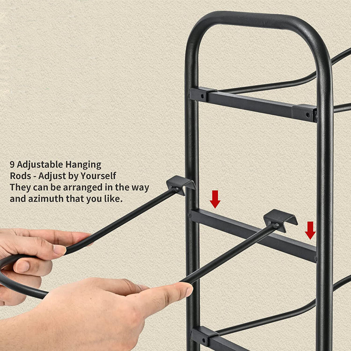 Basketball Soccer Storage Rack | Sport Ball Organizer | Ball Holder Display Stand
