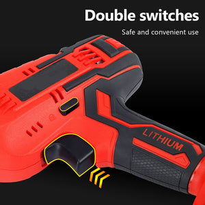 Red Cordless Electric Reciprocating Saw Cutter | With Blades for Makita Battery