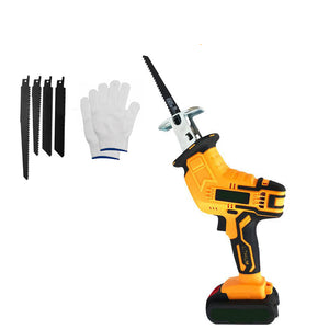 Yellow Cordless Electric Reciprocating Saw Cutter | With Blades for Makita Battery