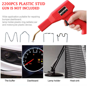 2200PCS Plastic Welder Garage Tool | Hot Staple Staplers | Bumper Repair Welding Kit