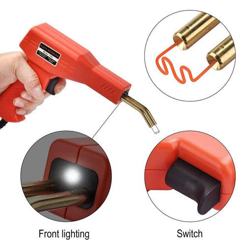 Plastic Welder Garage Tool | Hot Staple Staplers | Bumper Repair Welding Machine Kit