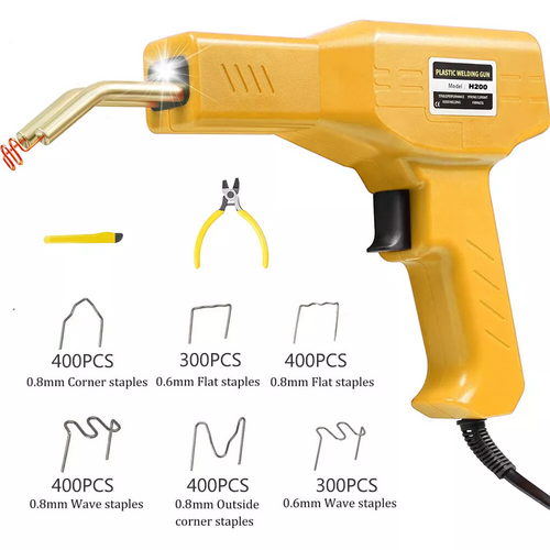 Plastic Welder Garage Tool | 200W | Hot Staplers | Bumper Repair | Crack Welding Machine