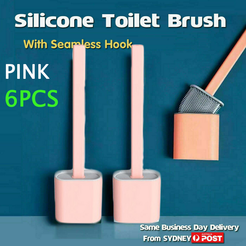 Bathroom Silicone Bristle Toilet Brush | Creative Cleaning Flex