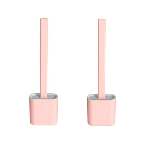 Bathroom Silicone Bristle Toilet Brush | Creative Cleaning Flex