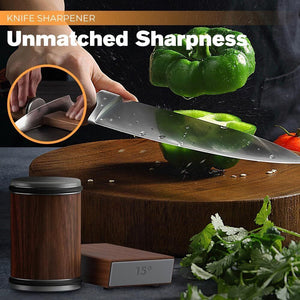 Rolling Knife Sharpener Kit | Straight Edge Roller Knife Sharpening Gift Set