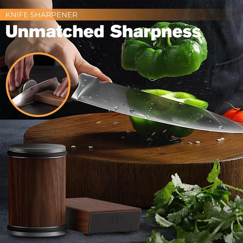 Rolling Knife Sharpener Kit | Straight Edge Roller Knife Sharpening Gift Set