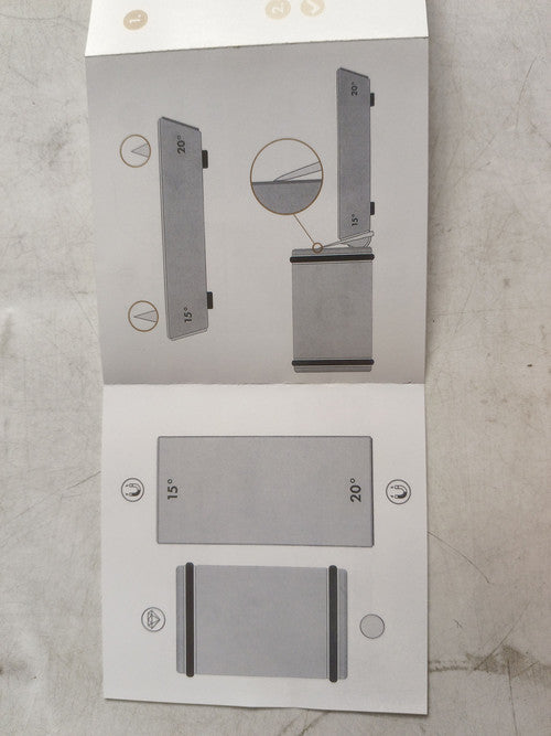 Rolling Knife Sharpener Kit | Straight Edge Roller Knife Sharpening Gift Set