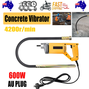 Electric Concrete Cement Vibrator | 1800W Handheld | With Flexible Hose