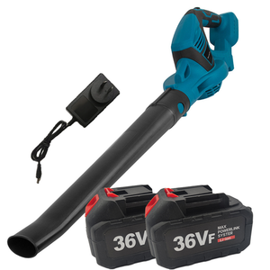 Cordless Garden Leaf Blower | 36V Handheld Dust Blower | For Makita | 2 Batteries & Charger Included