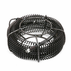 Plumber Drain Snake Pipe Cleaner | Metal Pipeline Tool | 12M + 6 Drill Bits | DIY