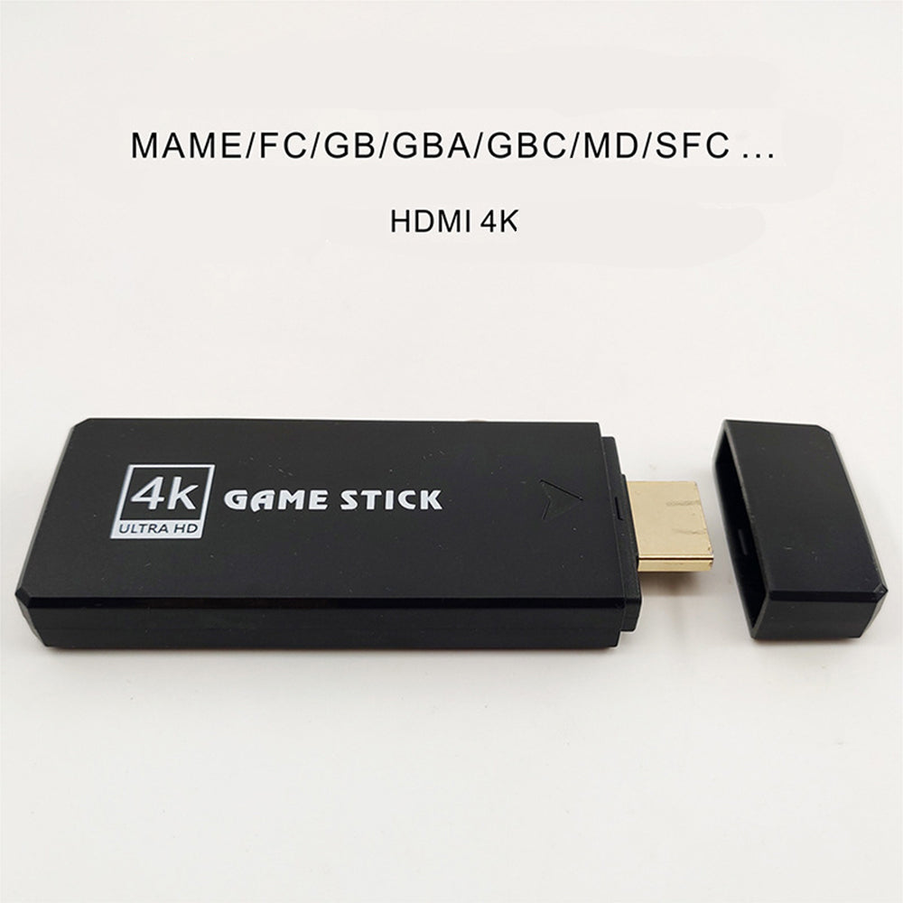 64G 15000+ Retro Classic Video Game Console Stick | 2 Wireless Controllers | HDMI TV